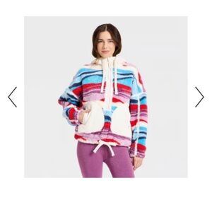 JoyLab Multicolor Striped Hoodie